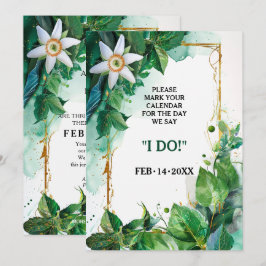 Reserve A Data EU ACEITO! Passiflora Serenity Save the Date