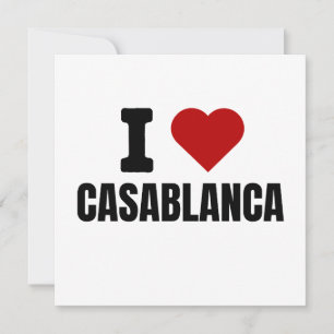 Reserve A Data Eu amo casablanca - eu coração casablanca morocco