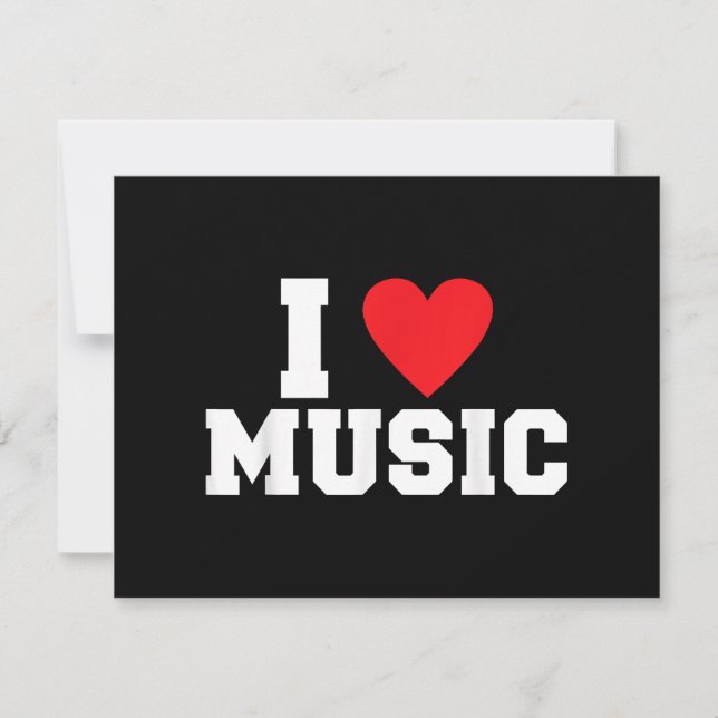 Reserve A Data Eu amo o Music Lover (Frente)