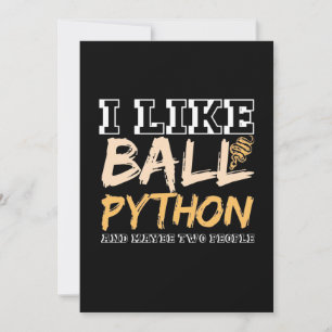 Reserve A Data Eu Gosto De Ball Python E Talvez Duas Pessoas
