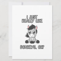 Eu Gosto Muito De Donkeys