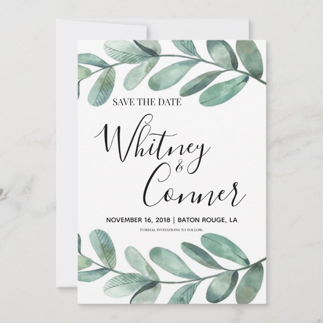 Reserve A Data Eucalipto Salve a Data (Frente)