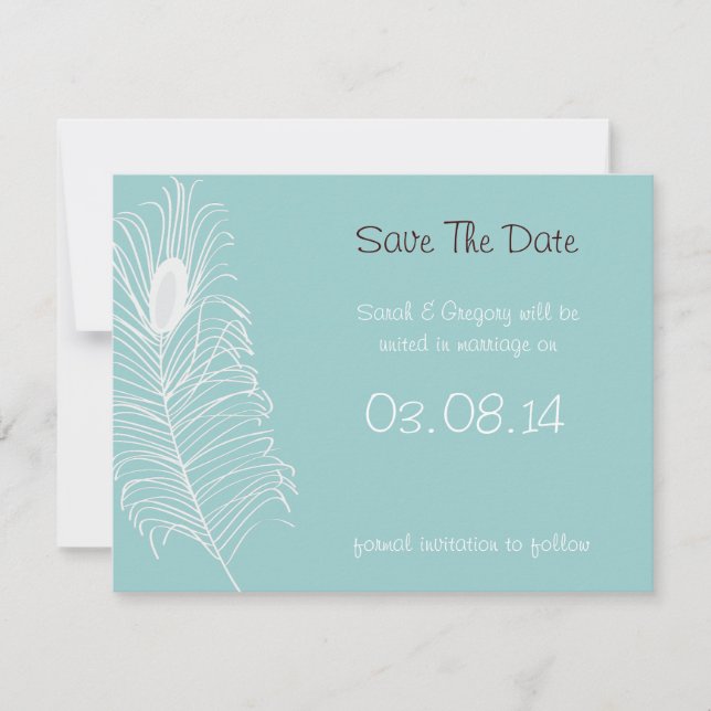 Reserve A Data Feather Wedding (Frente)