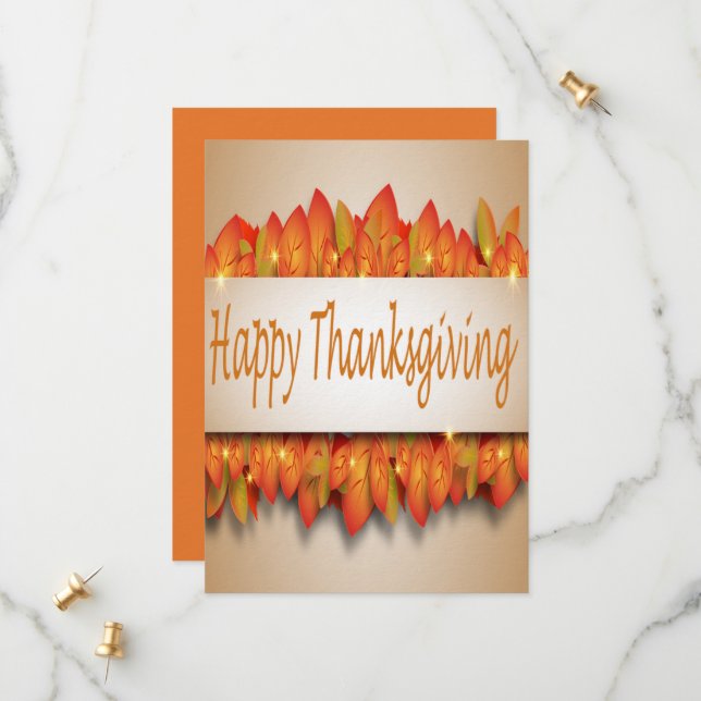 Reserve A Data Feliz Ação de Graças (Frente/Verso In Situ)