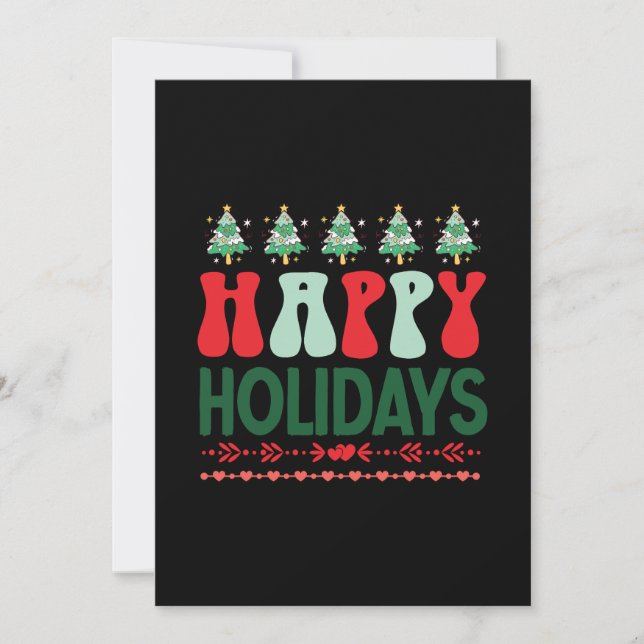 Reserve A Data Feriados Felizes do Xmas (Frente)