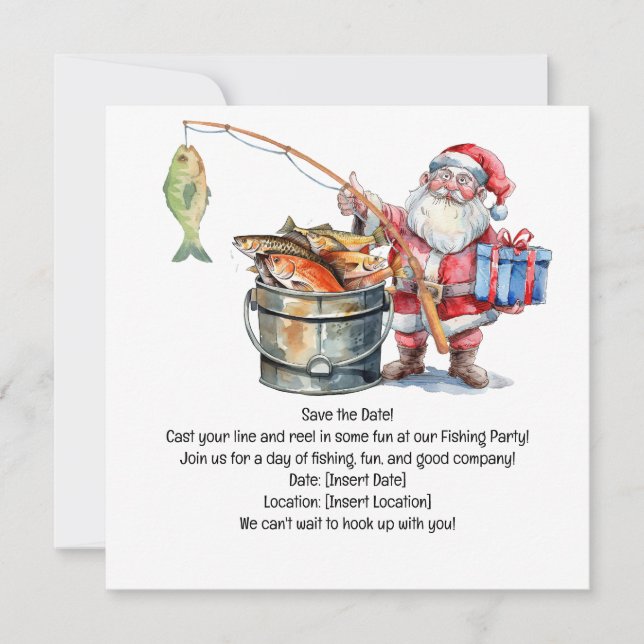 Reserve A Data Férias de Natal com Papai Noel (Frente)