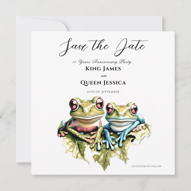 Reserve A Data Festa Casual no Jardim de Aniversário de 10 Anos d (Frente)