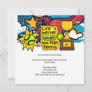 Reserve A Data Festa de aniversário do Kid tênis