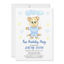 Festa de aniversário do Menino do Urso Bonito