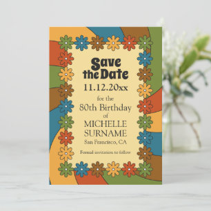 Reserve A Data Festa de Aniversário Inspirada nos Anos 60 para En