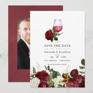 Reserve A Data Festa de Degustação de Vinho Floral Borgonha Casam