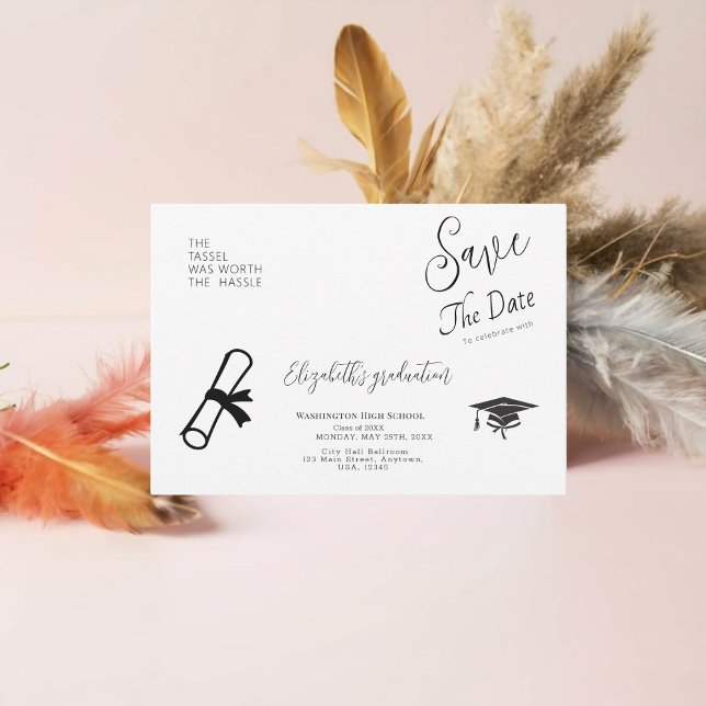 Reserve A Data Festa de formatura (Mark the Date! Get Ready for an Epic Graduation Party !)