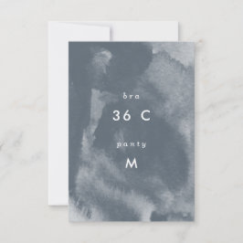 Reserve A Data Festa de solteira de Aquarela Azul Boho