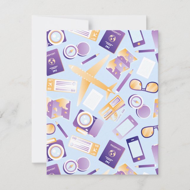 Reserve A Data Finalmente de férias e viagem no verão novamente (Frente)