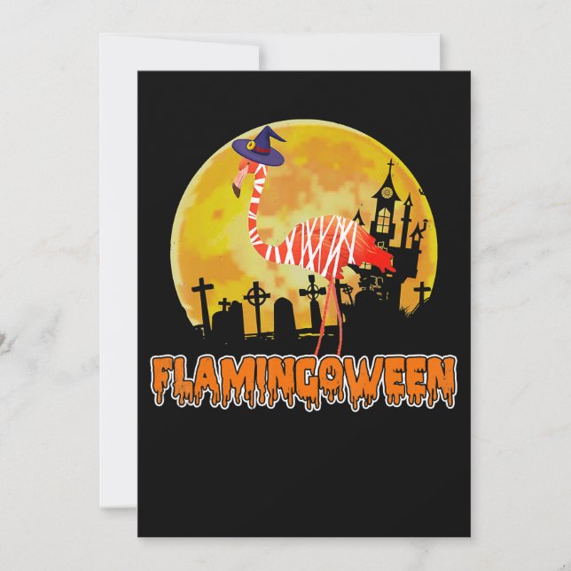 Reserve A Data Flamingo | Flamingobetween Funny Witness Halloween (Frente)