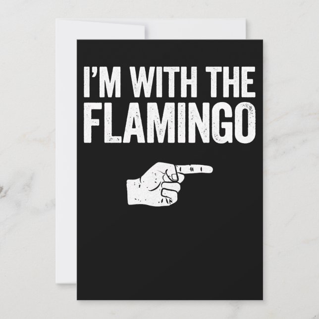 Reserve A Data Flamingo | Im Com O Flamingo Correspondente (Frente)