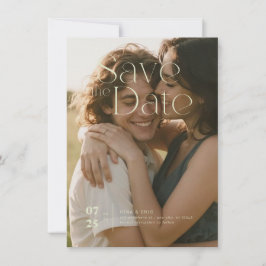 Reserve A Data Flat Save The Date Card