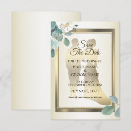 Reserve A Data Flat Save The Date Card