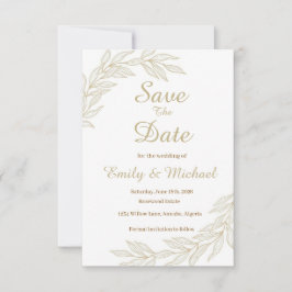 Reserve A Data Flat Save The Date Card