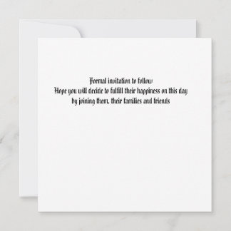 Reserve A Data Flat Save the Date Wedding Amaryllis Red