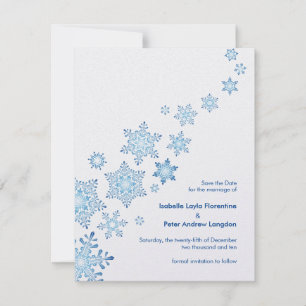 Reserve A Data Flocos de neve flutuantes Salvem o Casamento de Da