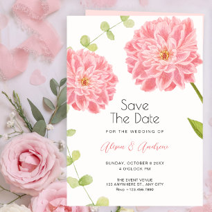 Reserve A Data Flor de rosa floresce casamento