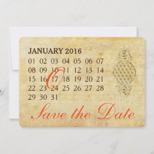 Reserve A Data Flor de Vida - Calendário Personalizado - salvar a