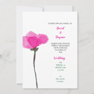 Reserve A Data Flor simples