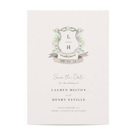 Reserve A Data Floral Crest Wedding