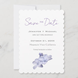 Reserve A Data Floral de Caligrafia Minimalista do Casamento Casa