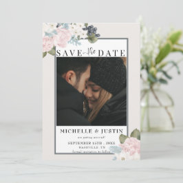 Reserve A Data Floral de Inverno | Casamento de Foto Rústica