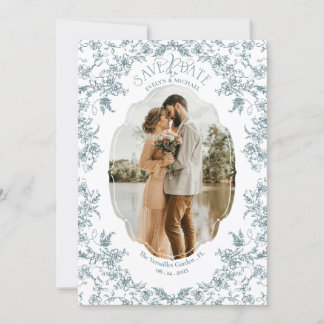 Reserve A Data Floral Romance Chinoiserie Classic Vintage Blue