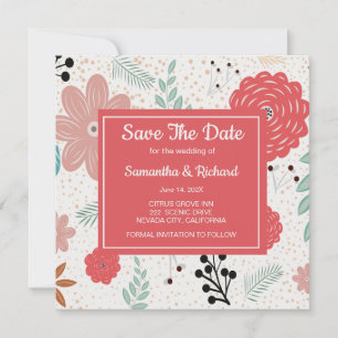 Reserve A Data Floral Salvar A Data