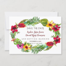 Floral Tropical Havaiana Salva A Data