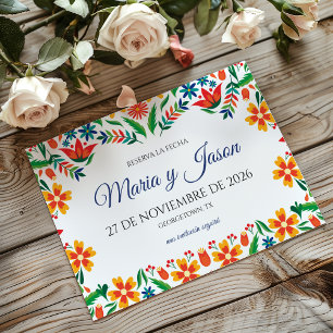 Reserve A Data Flores Coloridas Botânicas Flores Casamento Espanh