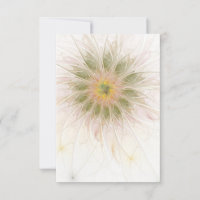 Flores de fantasia fractal macia e terna 