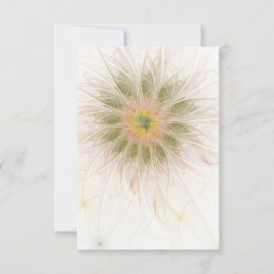 Reserve A Data Flores de fantasia fractal suaves e tenra