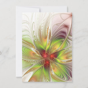 Reserve A Data Flores de fantasia fractal suaves e tenra