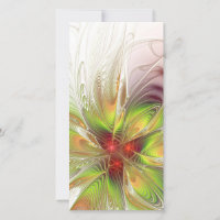Flores de fantasia fractal suaves e tenra
