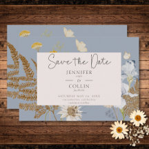 Flores selvagens no Casamento Azul Dusty