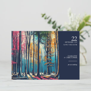 Reserve A Data Floresta Arco-íris