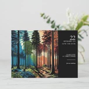 Reserve A Data Floresta de pop Art