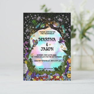Reserve A Data Floresta Encantada de Magia das Fadas