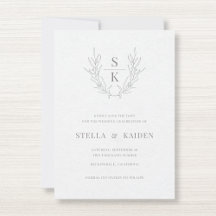 Folhas Florais Desenhando Casamento Moderno Salvar