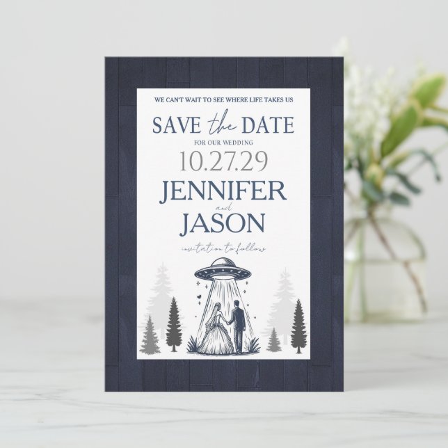 Reserve A Data Fora deste mundo (Em pé/Frente)