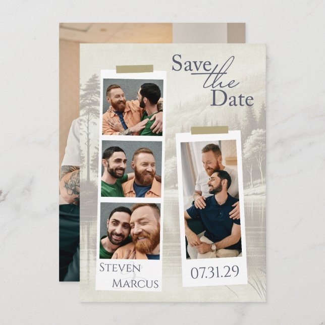 Reserve A Data Forest Lake Salvar Data (Frente/Verso)