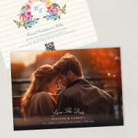 Foto Clássica do Site de Casamento de Foto Qr Code