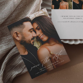 Reserve A Data Foto com Letra Mínima