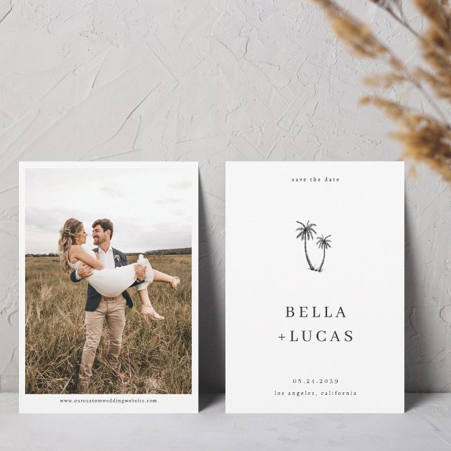 Reserve A Data Foto da Árvore de Palma Desenhada à Mão no Site de (Criador carregado)