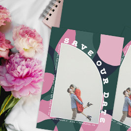 Reserve A Data Foto De Abstrato De Meia Arca Para Salvar A Data